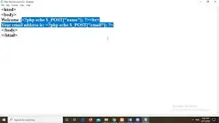 PHP Form Handling with example programs