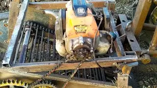 Potato digger from a trimmer