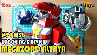 Megazord Power Rangers Altaya - Unboxing das edições 34 à 36