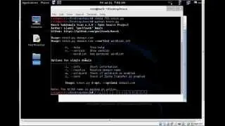 {Kali Linux} ~ Subdomain Scan with knock