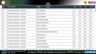 Rekaman Sesi 1 | 25 September 2021 | SKD CASN 2021 | UPT BKN JAMBI