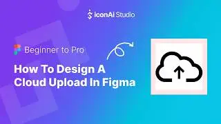 How to Design a Cloud Upload Icon in Figma | Pixel Perfect UI Icon Tutorial | Cloud Upload Icon
