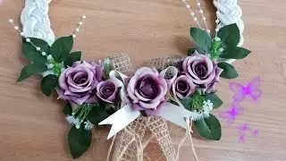 KAPI SÜSÜM YOK DEMEYİN ✨Evde yapabileceğiniz kapı süsü