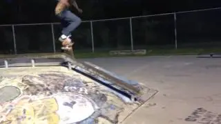 Skateboarder sacked