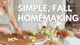 Making a Cozy Home for Fall // FALL HOMEMAKING MADE EASIER