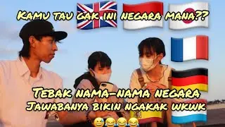 Challeng Tebak Nama-Nama Negara  Bareng Dede -Dede Gemes Jepang.||jawabanya bikin ngakak..🇮🇩🇯🇵
