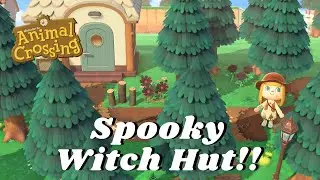 Hansel and Gretel Inspired Forest Speedbuild!! ACNH Inspiration 🌲