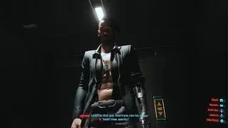 Cyberpunk 2077 Johnny Silverhands's new DLC outfit when hes mad at you patch 1.3