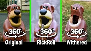360º VR Freddy Fazbear ur ur ur meme / Original VS Withered VS Rickroll | Is that Freddy Fazbear