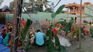 chhath pooja  in village please support me 💕