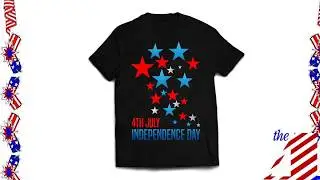 4th July T-shirt Design | Happy 4th of July | Happy Independence Day | Pixigraphics.com