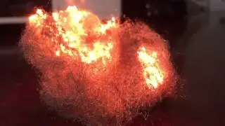 Ignition of Steel Wool