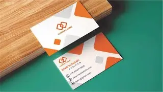 Easy Business card design 2021 | Coreldraw tutorial in hindi