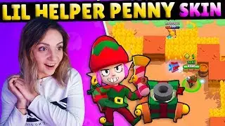 LIL HELPER PENNY CHRISTMAS SKIN - Brawl Stars