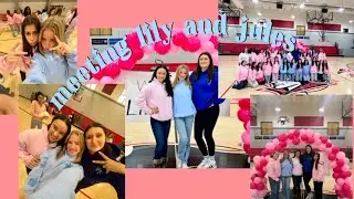 *MET JUST JULES AND LILY THE CREATOR OF PINK PALM PUFF*