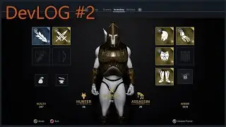 UE4 | DevLog #2 | Adding More Functionality To UI | Adventurer's Inventory Kit