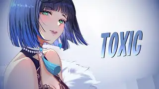 Nightcore - Toxic (rock // lyrics)