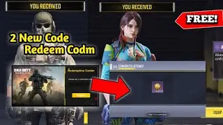 2 New Code Redeem Codm.. | August 2024 |Free Cod Point Free Character | Free Vehicle Skin