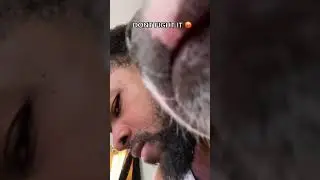 Dog barber tripping 