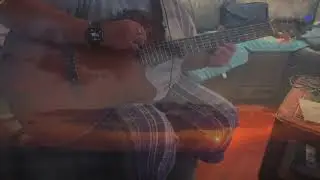 Godin Nylon String Midi Guitar Ambient Looping / Music for Relaxation and Sleep/Boss Loop Pedal