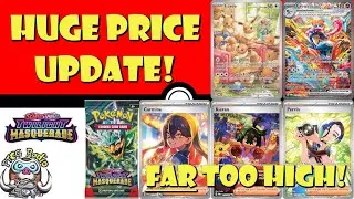 Twilight Masquerade HUGE Price Update! Still FAR Too Expensive! What's Going On? (Pokémon TCG News)