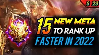 15 BEST META HEROES MOBILE LEGENDS 2022 (SEASON 23) - Mobile Legends Tier List