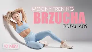 MOCNY TRENING MIĘŚNI BRZUCHA 🔥 | TOTAL ABS | 10 MIN | Agata Zając