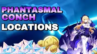 [ Genshin 2.8 ] All 14 Phantasmal Conch Locations Part 1 | Echoing and Imaging Conch Locations