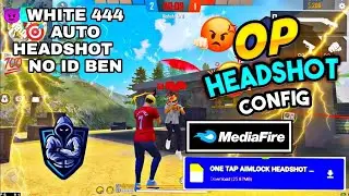 Free Fire Auto Headshot Config File🎯‼️ no drag auto headshot config file + ncp name🎯new update today