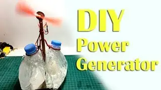 Easy Electricity Power Generator from Different Temperature Water - Creative Channel