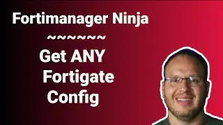 Get ANY Fortigate Config from Fortimanager!