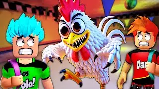 Tenemos que salir de Clukys!!  en Roblox!!