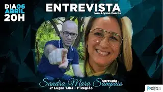 Psicologia Nova entrevista Sandra Mara Sampaio 2º Lugar do TJRJ 2022