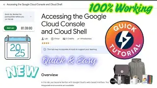 Accessing the Google Cloud Console and Cloud Shell || 