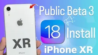 How to Install iOS 18 Public Beta update on iPhone XR