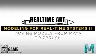 MFRSII S1 017 Moving Models From Maya To Zbrush