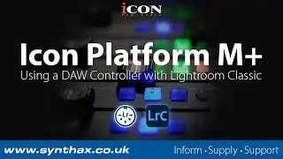 Icon Platform M+ Controller: Using a DAW Controller with Adobe Lightroom Classic