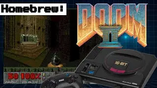 Doom II for the Sega Mega Drive/Genesis (MegaDoom v0.0.2)