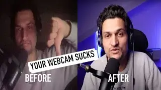 🔴Your Webcam Suck // How to fix it??