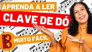 Como ler música na clave de Dó