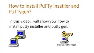 How to install PuTTy Insatller and PuTTygen in windows 10 Pro? || 2021 April