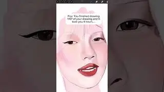 Pov: When you finish drawing 1/67 of your drawing and it took you 4 hours…