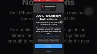 Exposures notifications in IPhone But unfortunately Pakistan is not in the list 😢