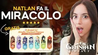 5 STELLE GRATIS, PULL MIGLIORATE e CRAFT MANUFATTI! Diretta 5.0 | Genshin Impact Ita ✨ Smyna