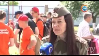 БРСМ В Гродненской области члены молодежных отрядов охраны правопорядка стали бойцами