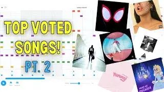 Your Top Voted Songs! (Pt. 2) on Song Maker - Chrome Music Lab