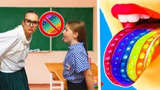 Cum să furișezi POPIT la Scoala | Profa l-a INTERZIS #1