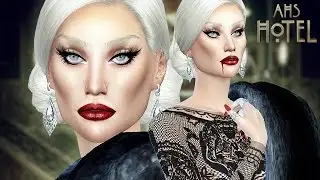 THE SIMS 4 - CREATE A SIM - LADY GAGA | AHS HOTEL |