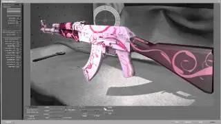 AK47 Cherry Tree | CS:GO Skin Creation | Photoshop CC | TonicGFX