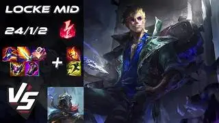MID Locke vs Viktor - NA Grandmaster Patch 26.13